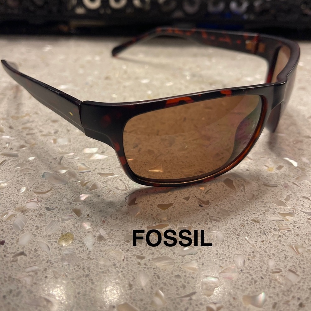 Fossil Tortoise Shell Sunglasses